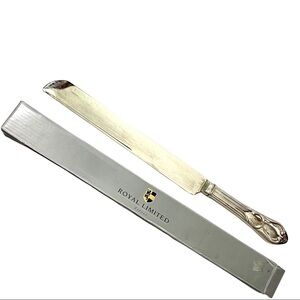 Vintage Silverplate Cake Dessert Knife Classic